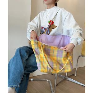 トートバッグ リバーシブル2way韓国風【ネコ...の詳細画像4