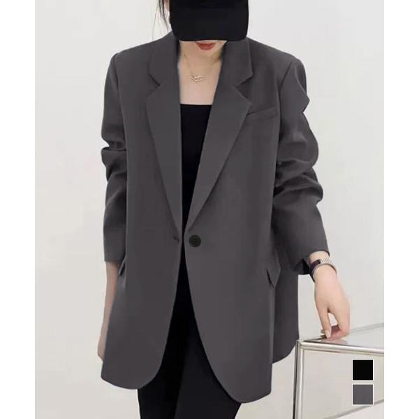 テーラードジャケット ゆったりレディース【ネコポス投函】