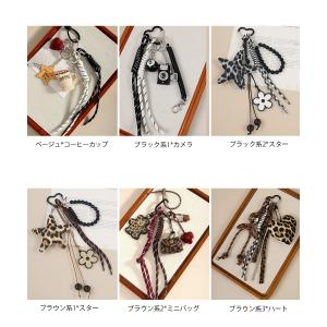 可愛いキーホルダー バッグチャーム韓国風【ネコ...の詳細画像1