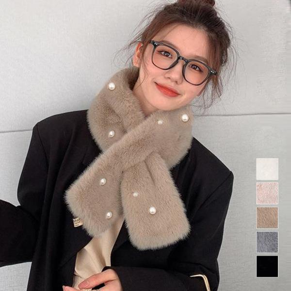 マフラー ティペット フェイクファー【在庫限り】売り尽くしセール