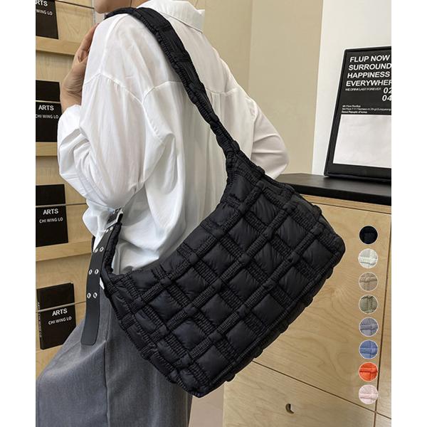 キルティングショルダーバッグ大容量軽量鞄【在庫限り】売り尽くしセール