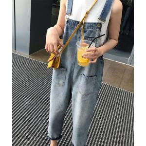 デニムオーバーオール レディースの商品一覧 通販 Yahoo ショッピング