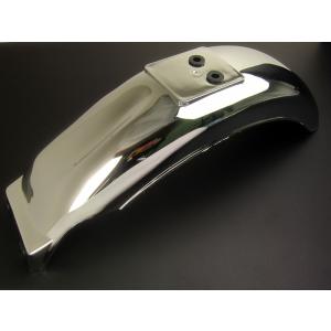 モンキースチール製フロントフェンダー クロームメッキ