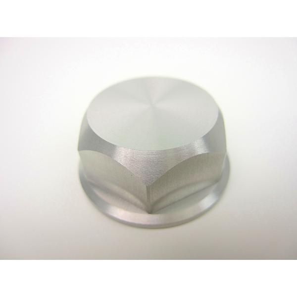 モンキーエイプ系ステアリングナット銀【ポスト投函便】