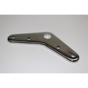 ワイドピッチフォーク用ステムP/T203mmメッキ【ポスト投函便】