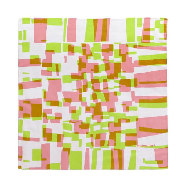 ハンカチ メンズ レディース 北欧 50×50 綿 minimynimo ミュージック