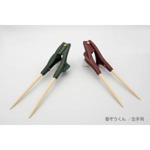 箸ぞうくん 左手用 右手用 赤 グリーン 食洗...の詳細画像1