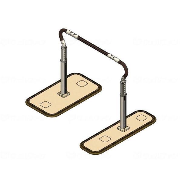 歩行サポート手すりスムーディ 標準伸縮タイプ 片手すり XPN-L80611 パナソニック