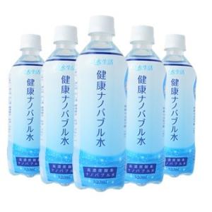 良水生活 ナノバブル水 520ml×24本 日建リース工業の商品画像