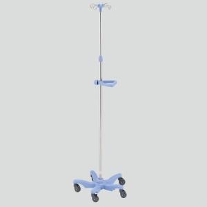 業務用 ＪＵＳＴイルリガードルスタンド ダンパー・ハンドル付き フック４本 7-1225-02 アズ...