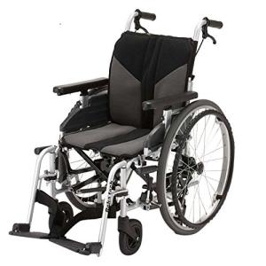 フランスベッド（FRANCEBED） 中古 アルミ製 介助用車いす FB-K40 