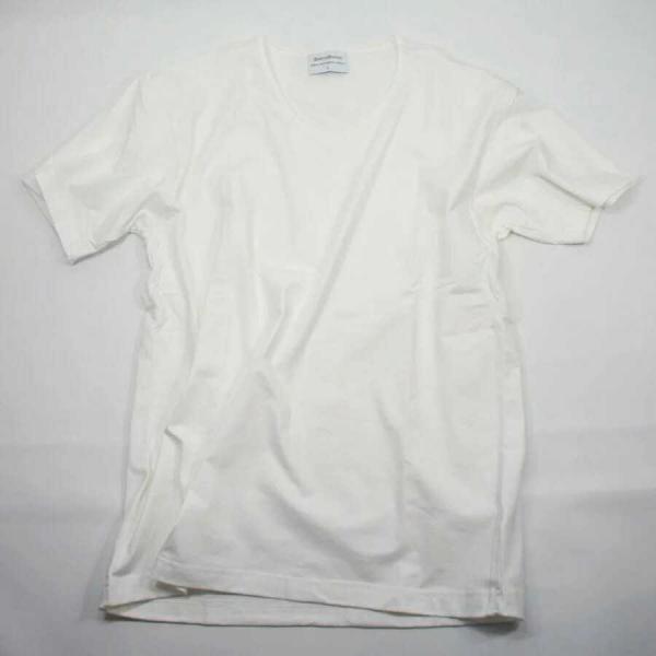 【3枚セット】メンズTシャツ　V襟・ホワイト・LL ライフリング