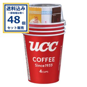 UCC上島珈琲 カップコーヒー（4杯分）×24個×2ケース (48個)(送料無料 、一部地域は除く) インスタントコーヒー スティック 爆買
