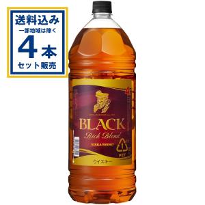 ブラックニッカ リッチブレンド アサヒ ブラックニッカクリア 4000ml×4
