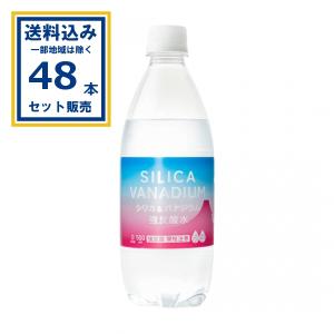 友桝飲料 シリカ&バナジウム強炭酸水 500ml...の商品画像