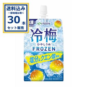 伊藤園（ITO EN） 冷梅 ひやうめ フロ−ズン (冷凍兼用) 300g×60本