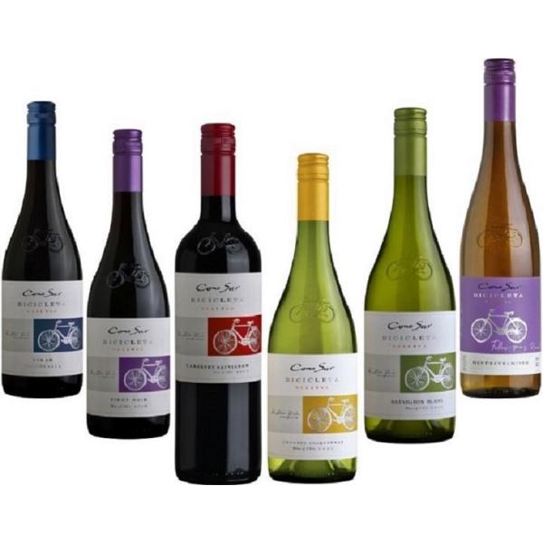 コノスル　ぶどう品種別飲み比べ6本セット750ml×6本  (送料無料 、一部地域は除く) ワイン ...