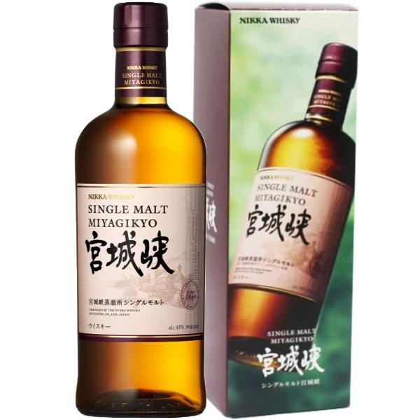 ニッカウヰスキー シングルモルト宮城峡 カートン入り 700ml×1本(送料無料 、一部地域は除く)...
