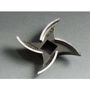 ボニー No.10・12ミートミンサー用 右ハードナイフ 手廻し式ミンサー用