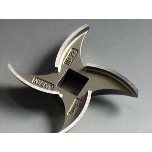 ボニー No.10・12ミートミンサー用 右ハードナイフ 手廻し式ミンサー用