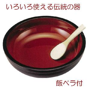 蕎麦打ち道具 尺4厚口新こね鉢内朱天黒 f8-652-13 : 料理道具の