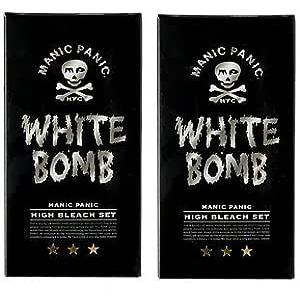 ２個セット　マニックパニック ホワイトボム ハイブリーチセット ブリーチパウダー30g+オキシ6%9...