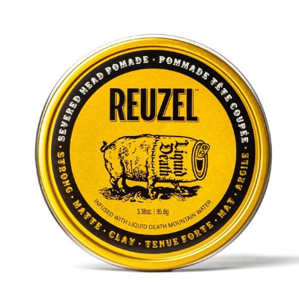 【送料無料】 ルーゾー リキッドデス セヴァードヘッド ポマード 95g ゴールド REUZEL L...