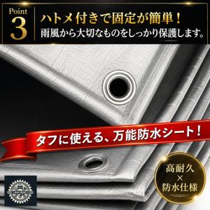 防水シート 屋外 屋根 床 ベランダ 厚手 グ...の詳細画像5