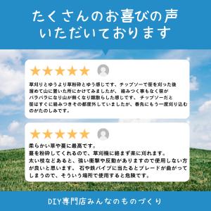 シュレッダーブレード 草刈り機 2枚刃 替刃 ...の詳細画像1