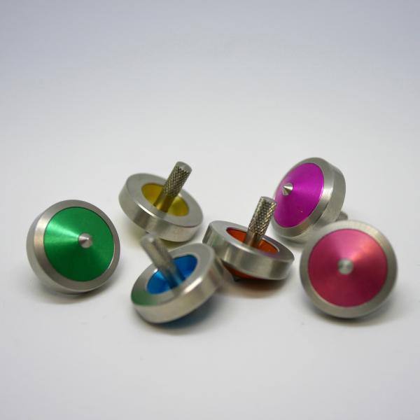 みんなのたのしい独楽 A-side 信州・諏訪のよく回る金属のコマ グッド・トイ SUWAプレミアム...