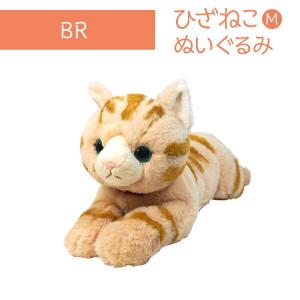 ひざねこ M ぬいぐるみ　BR ペット用品 猫用品 オーナーグッズ｜minnaegao