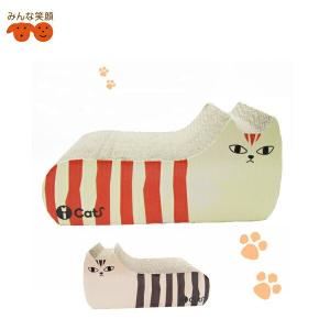 iCat 爪とぎ しまネコ オレンジブラウン 猫用品 猫 ねこ ネコ キャット ペット用品 つめとぎ｜minnaegao