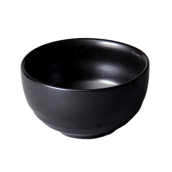 黒マット3.0福碗 和食器 小鉢（小） 業務用 約9cm 在庫処分品 数量限定 セール