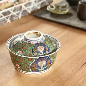 大倉陶園 日本製 ブルーローズ(8211) 約15cmポリッジボール 44F/8211