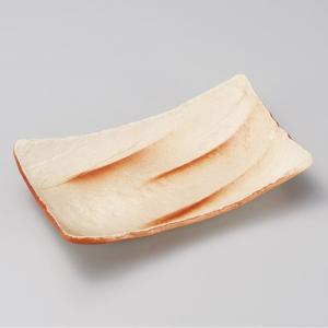 織部10号四ツ足正角皿 萬古焼 和食器 角大皿 業務用 約31cm 和食 和風