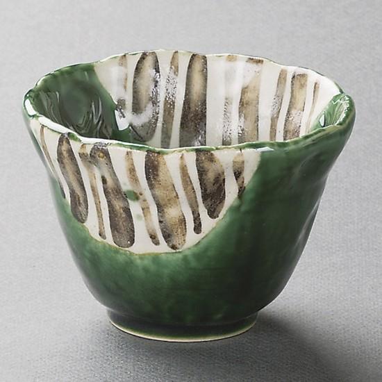 織部十草3.6寸丼 和食器 小丼・多用碗 業務用 約11.3cm 和食 和風 ミニ丼 どんぶり 小う...