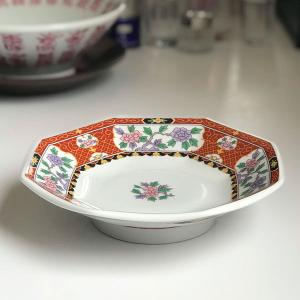 青彩 八角チャーハン皿 青磁 中華食器 中華皿 日本製 業務用食器 : み