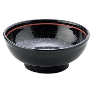 玄武 4.5玉丼 中華食器 ボール（M） 業務用 日本製 磁器 黒系 約13.8cm ミニ丼 小丼 ライス用 ご飯用 取鉢｜minnano-souko