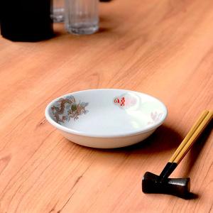 金彩竜 5 1/2吋フルーツ皿 中華食器 取皿 業務用 日本製 磁器 約14cm