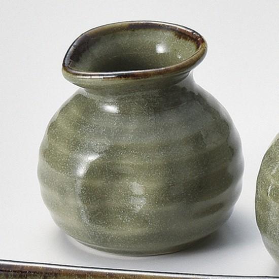 唐津徳利一合 和食器 そば徳利・そば猪口・薬味皿 業務用 約8.1cm 約180cc そば 蕎麦 ソ...