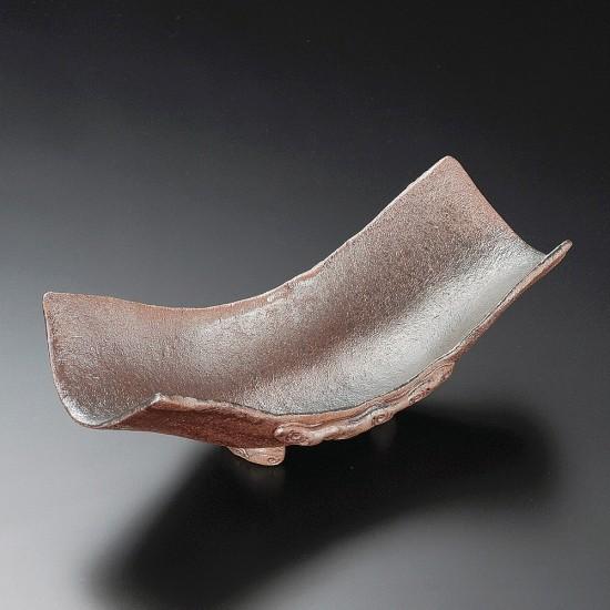 備前長角向付 和食器 刺身鉢・向付 業務用 約25cm 中鉢 刺身 刺身皿 さしみ お造り 料亭 小...