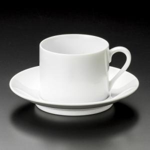 白スタックデミタス碗皿 洋食器 カップ＆ソーサー デミタス 業務用