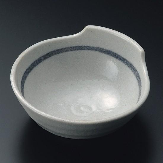 唐津呉須巻とん水 小 和食器 呑水・取鉢 業務用 約10.8cm 和食 和風 天つゆ 鍋料理 鉢 定...