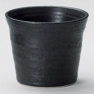 カジュアル黒焼酎カップ 和食器 ロックカップ 業務用 約9.3×7.7cm 焼酎ロック 梅酒ロック 杏仁豆腐 ダイニングバー