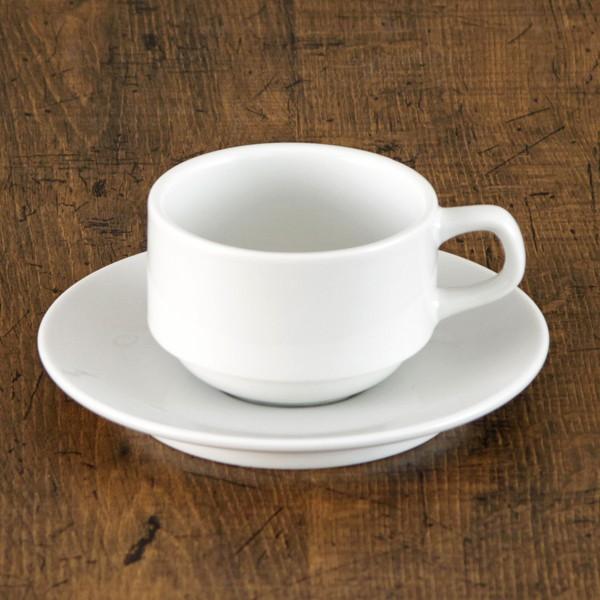 パールスタック紅茶碗皿 洋食器 カップ＆ソーサー 紅茶 業務用 洋風 ティーカップ フレンチレストラ...