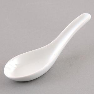 青磁第二レンゲ 中華食器 レンゲ 業務用 約14.3cm 磁器製 れんげ