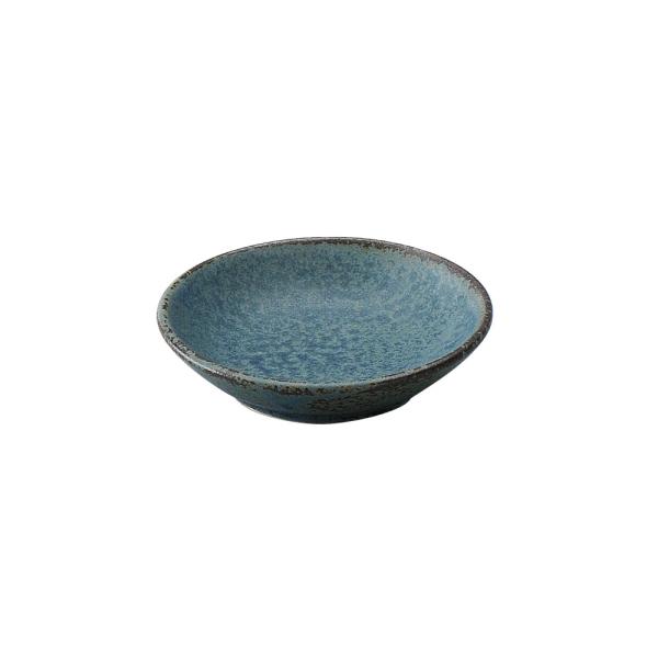 青イラボ8cm豆皿 和食器 小皿 業務用 約8.2cm