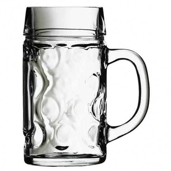 ドン ビアマグ1.0 ガラス ビール 業務用 約100（最大150）mm