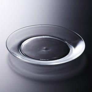 リス 23.5cmプレート ガラス プレート 丸 業務用 約235mm｜minnano-souko