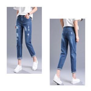 デニムパンツ レディース ダメージデニム 春 ...の詳細画像4